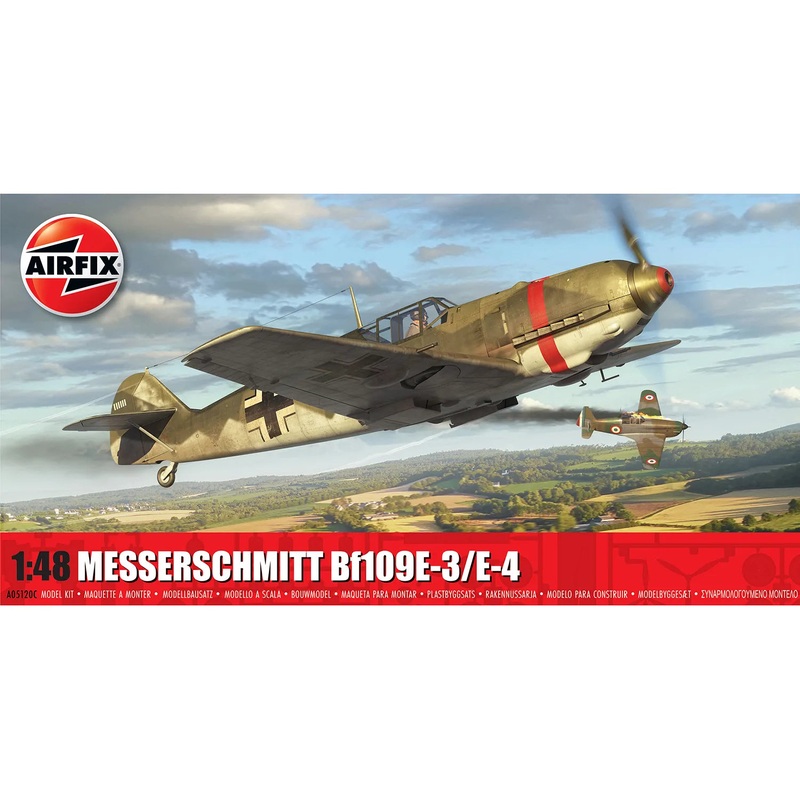 A05120C 1:48 Messerschmitt BF109E-3/E-4