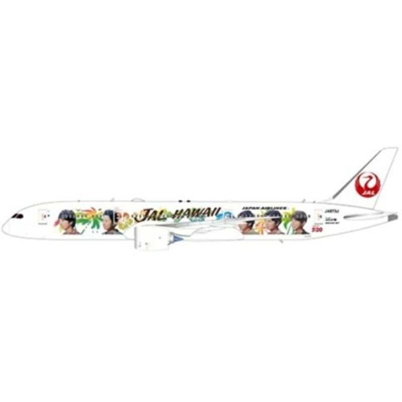 EW4789006A Boeing 787-9 ‘Special Livery’ Japan Airlines ‘Flap Down’ JA873J with Antenna 1:400