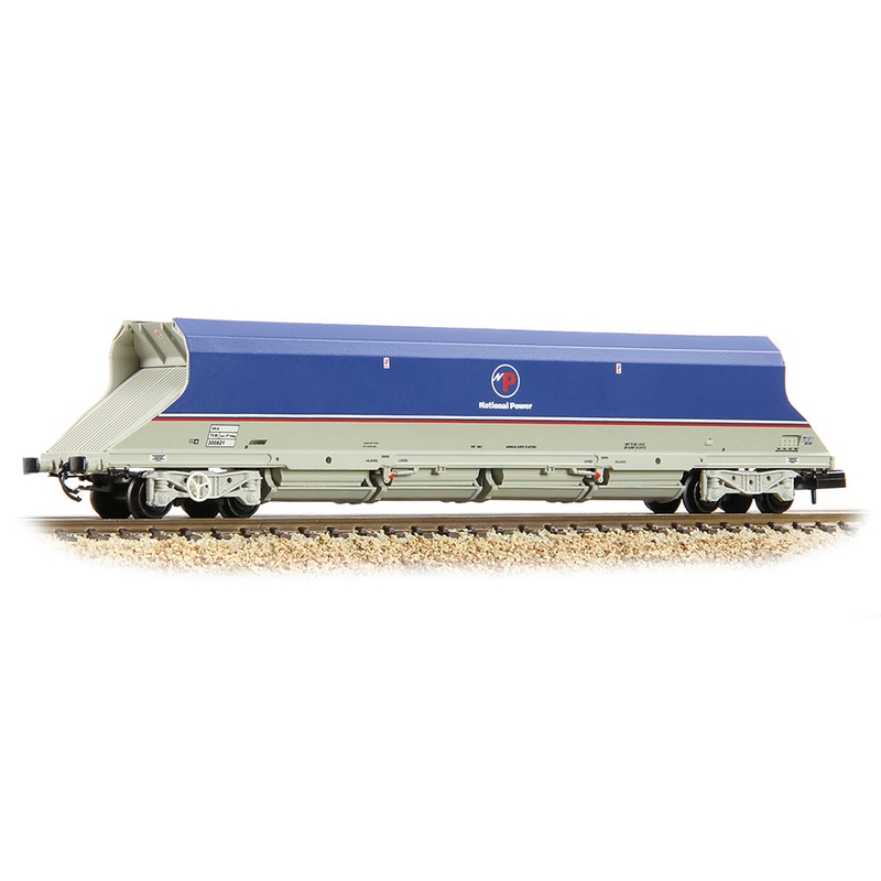 Graham Farish N Gauge 373-811A HKA Bogie Hopper ‘National Power’ Blue