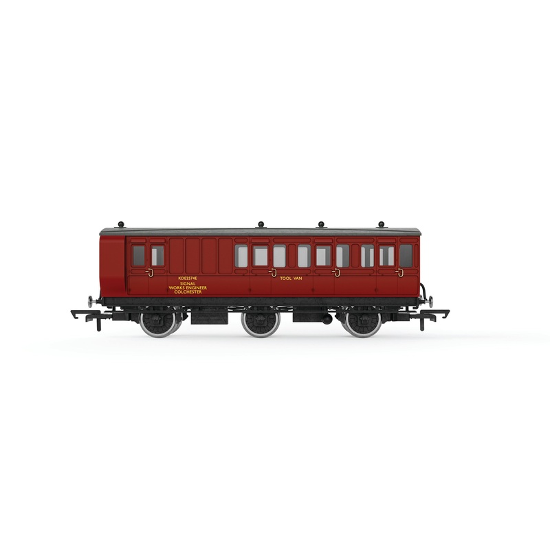 Hornby R40360 BR Departmental, 6 Wheel Tool Van KDE2574E – Era 7
