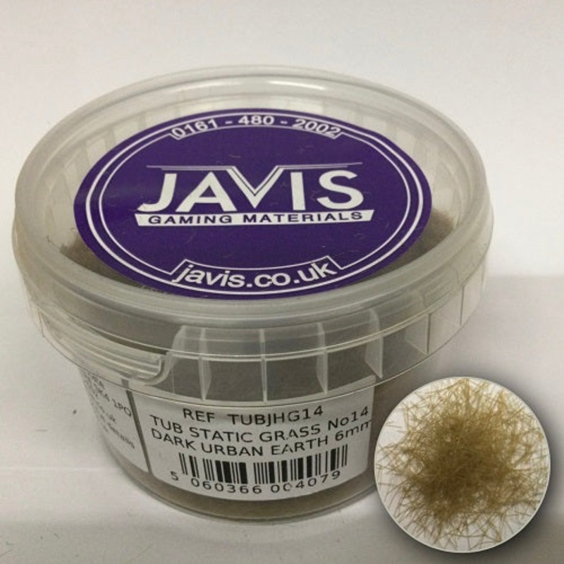 Javis STATIC GRASS No 14 URBAN EARTH 6mm