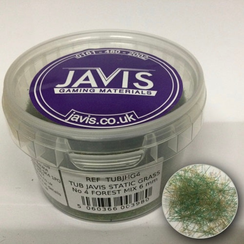Javis STATIC GRASS No 4 FOREST MIX 6mm