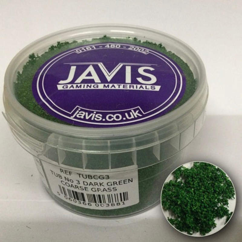 Javis TUB No 3 DARK GREEN COARSE GRASS