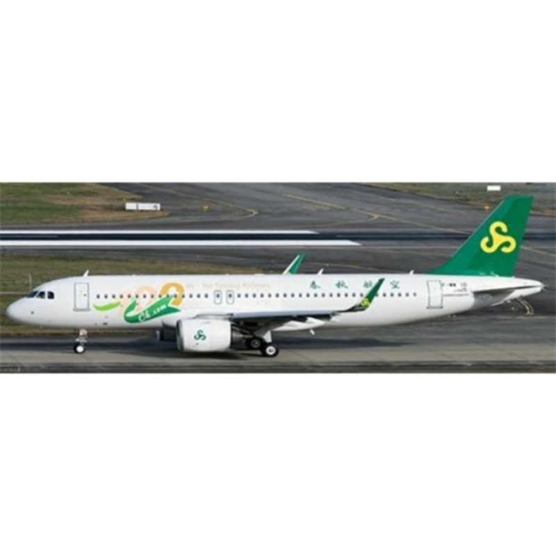 LH4165 Airbus A320NEO Spring Airlines (100th for Spring Airlines) B-30D6 with Antenna 1:400
