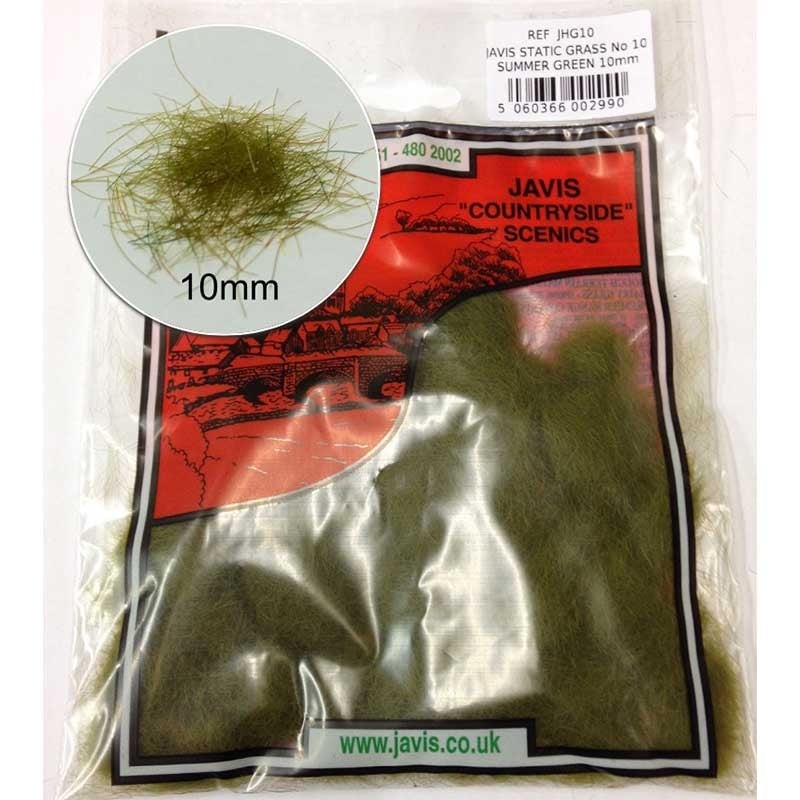 Static Grass No 10 Summer Green 10mm