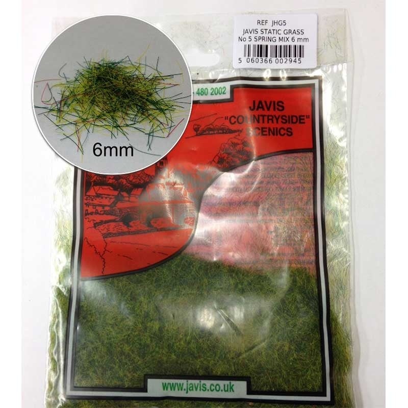 Static Grass No 5 Spring Mix 6mm