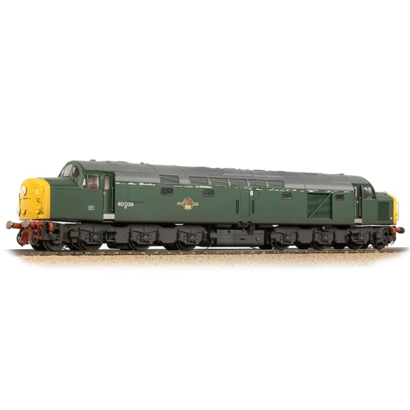 32-492 Class 40 Diesel 40039 BR Green Full Yellow End (Weathered)