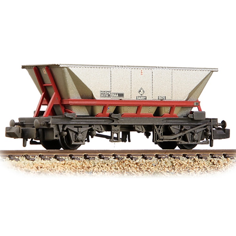 373-904 BR HAA Hopper BR Railfreight Grey & Red (Weathered)