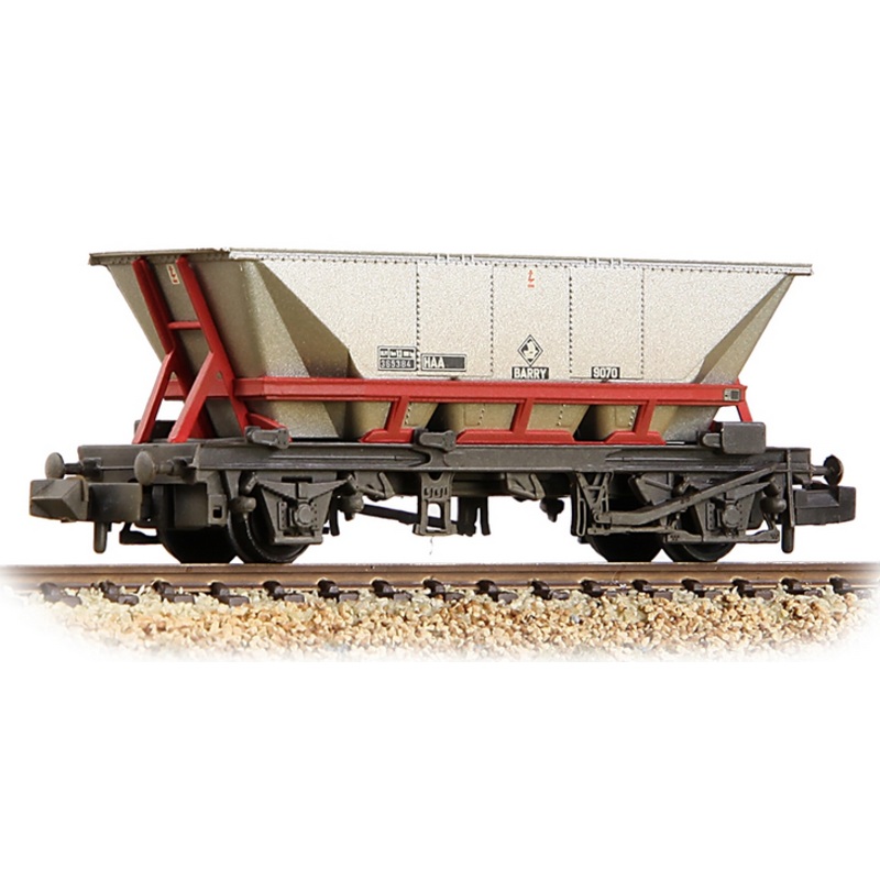 373-904A BR HAA Hopper BR Railfreight Grey & Red (Weathered)