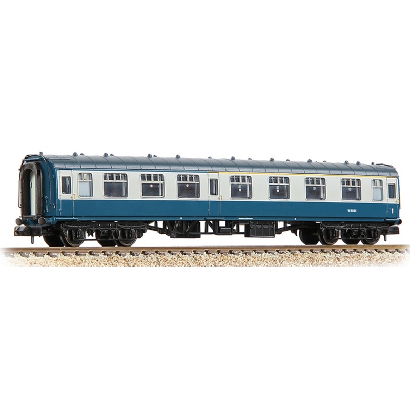 374-258E BR Mk1 CK Composite Corridor BR Blue & Grey