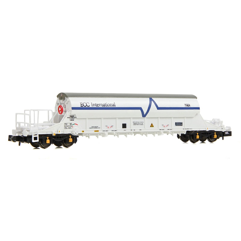 EFE Rail-N Gauge E87528 PBA Tiger TRL 11601 ECC International White