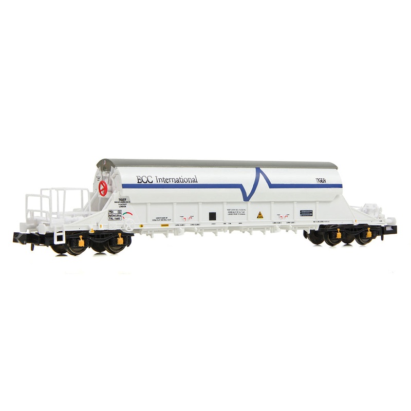 EFE Rail-N Gauge E87529 PBA Tiger TRL 11603 ECC International White