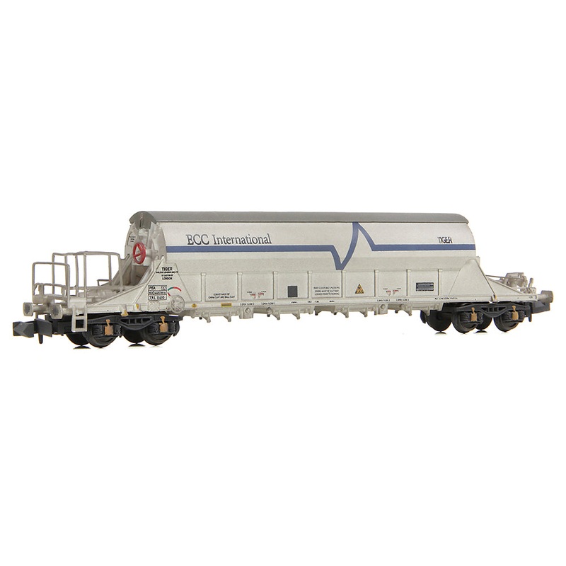 EFE Rail-N Gauge E87531 PBA Tiger TRL 11610 ECC International White [Weathered]