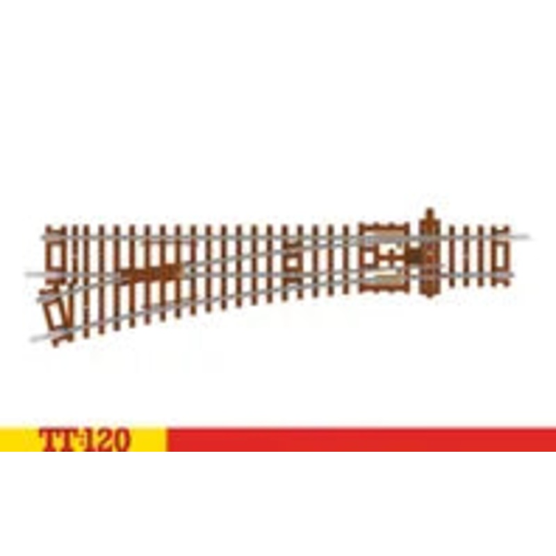 Hornby TT8008 Left Hand Point 166mm 15 631mm