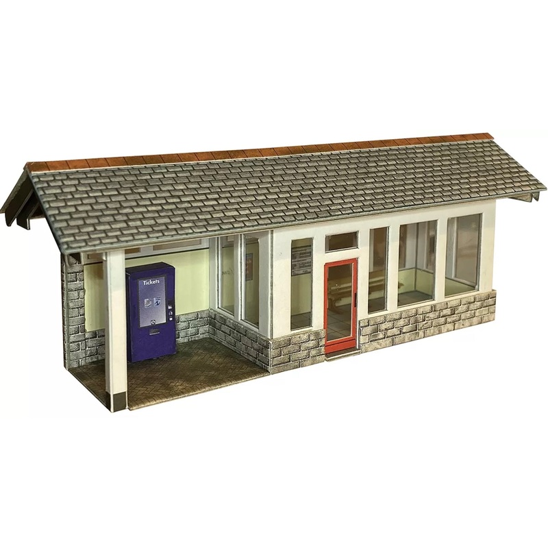 PN923 N SCALE MODERN PLATFORM SHELTER