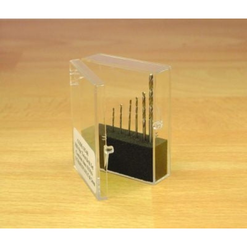 8PC DRILL SET 0.3 – 1.0MM