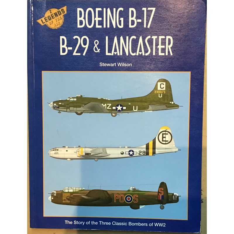 Boeing B-17 B-29 & Lancaster by Stewart Wilson