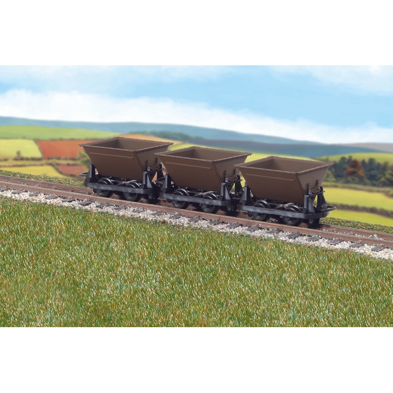 Peco OO-9 Hudson Rugga V-Skips Brown