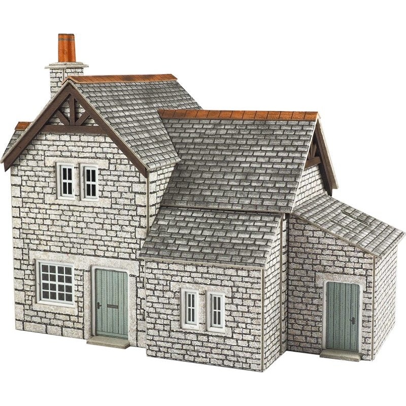 PO258 OO Gauge Gardners Cottage