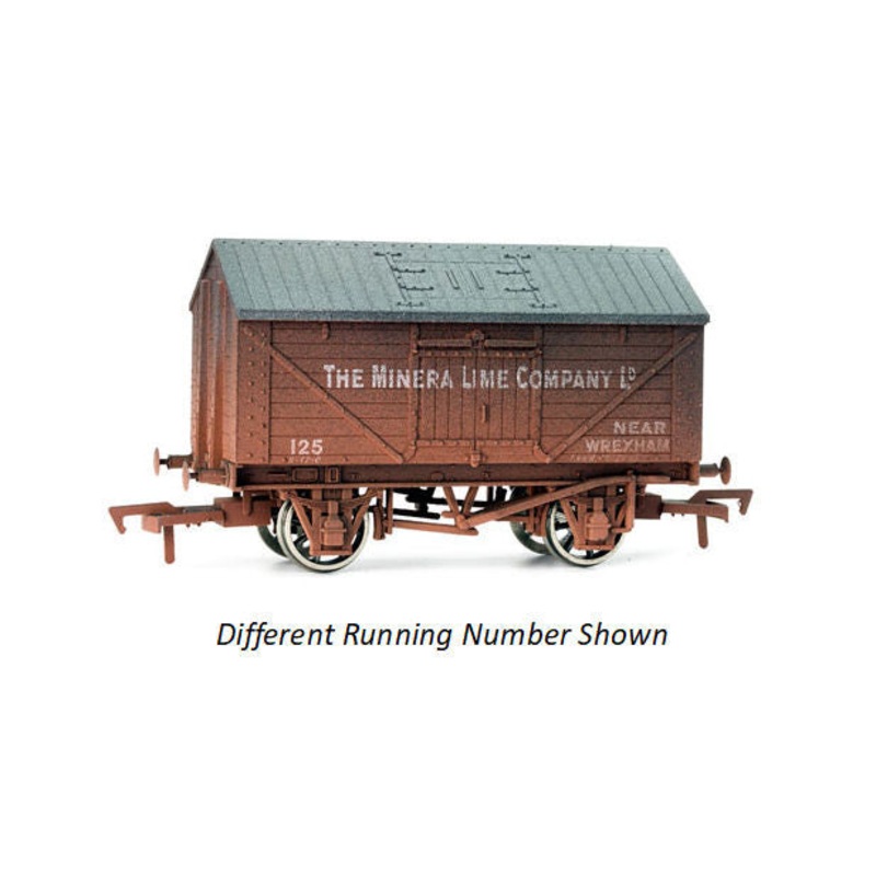 Dapol 4F-017-020 OO GAUGE LIME WAGON MINERA LIME 134 – Weathere