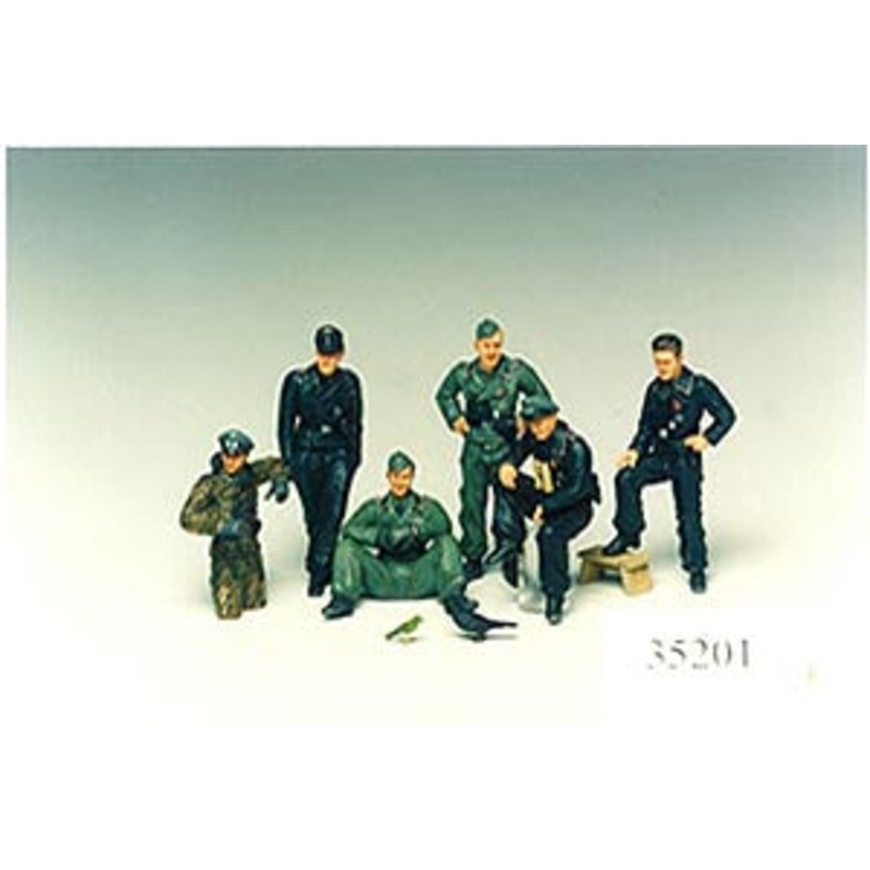 German Tank Crew at Rest