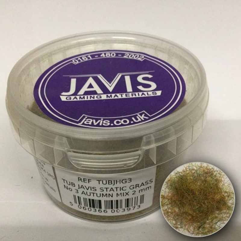 Javis STATIC GRASS No 3 AUTUMN MIX 2mm