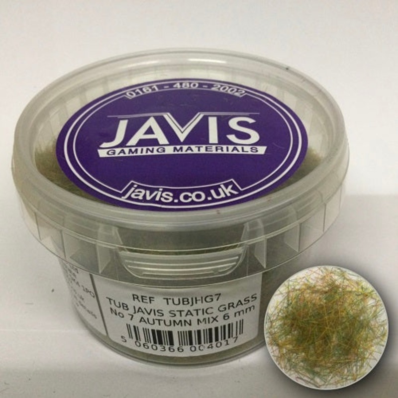Javis STATIC GRASS No 7 AUTUMN MIX 6mm