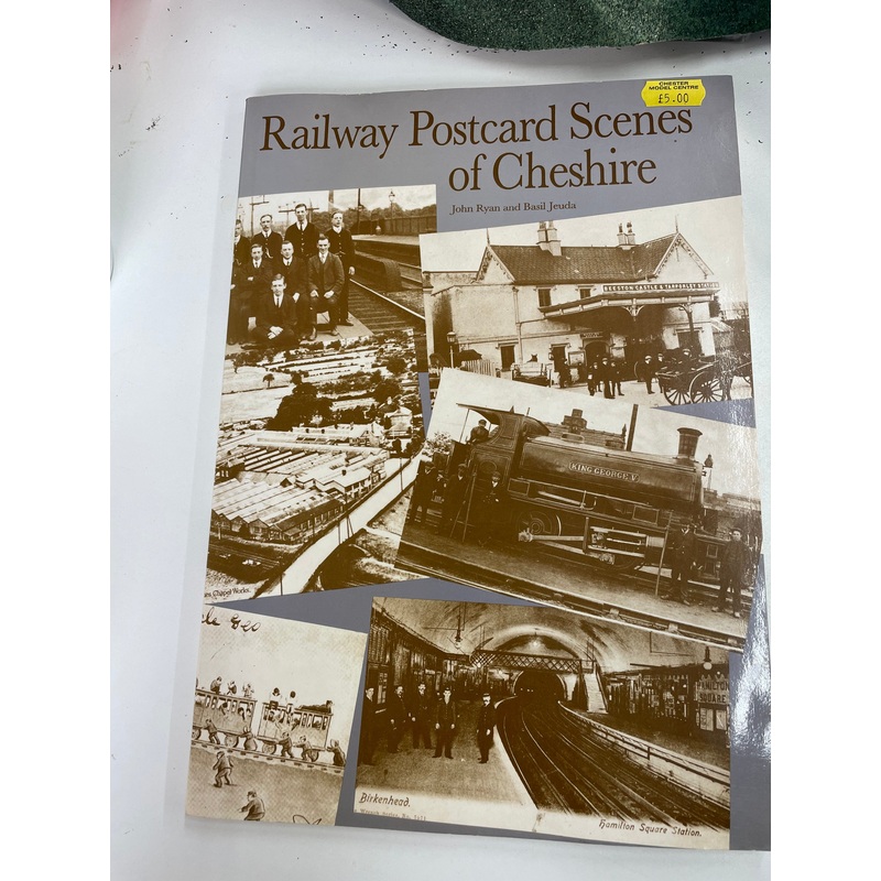 Railway Postcard Scenes of Chesire by John Ryan and Basil Jeuda
