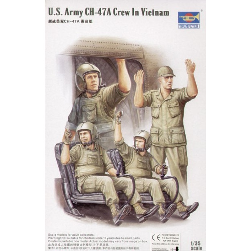 U.S. Army CH-47A Crew in Vietnam