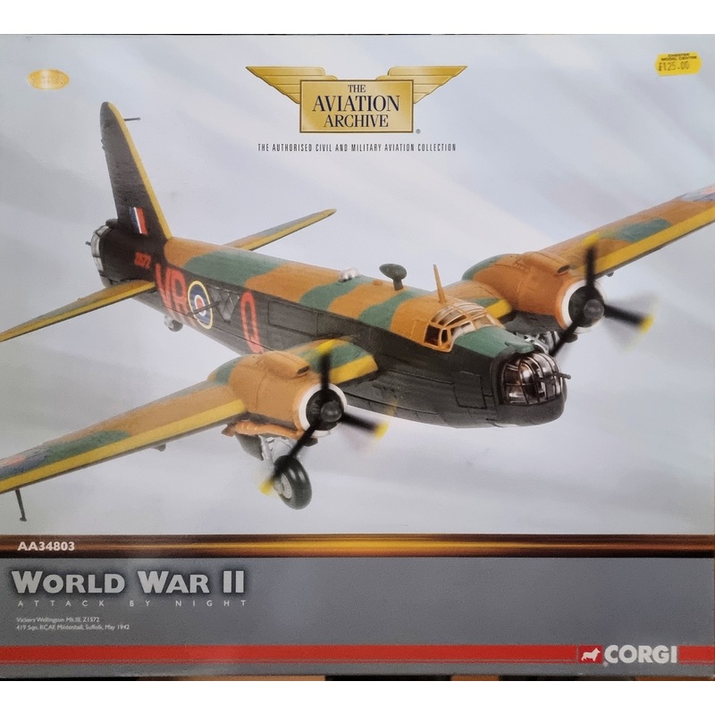 Corgi AA34803 Vickers Wellington Mk III RCAF No.419 Sqn