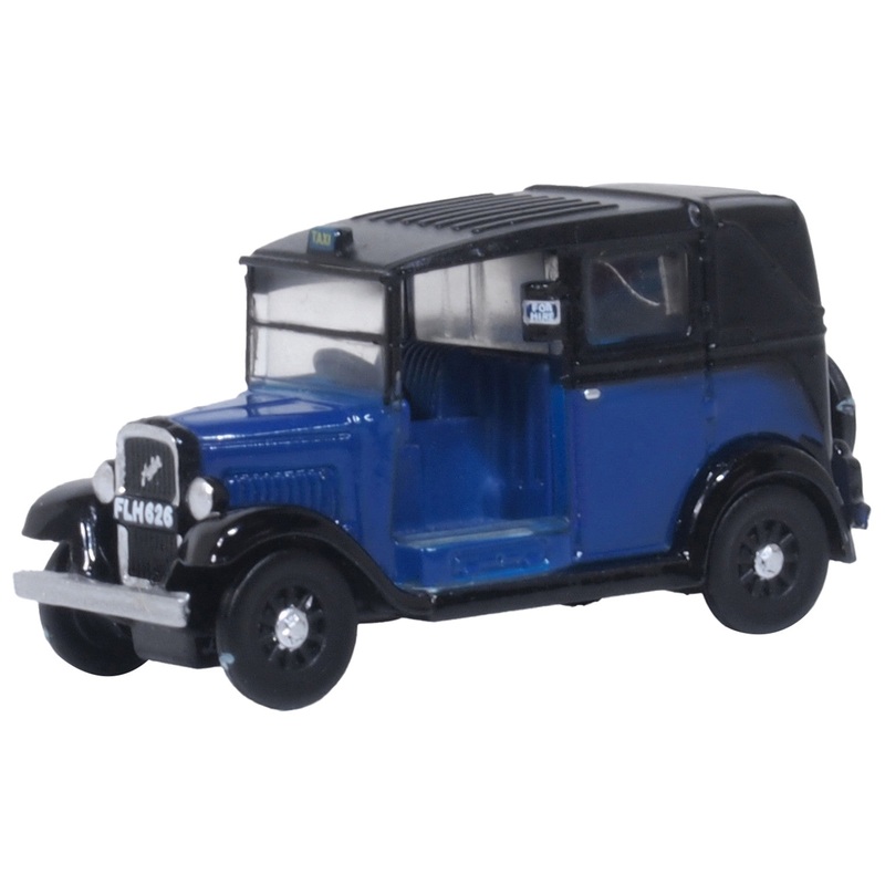 Oxford Diecast TT:120 OD120AT002 Austin Low Loader Taxi Oxford Blue