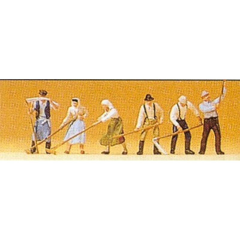 Preisser PR75010 TT:120 Hay Harvesters (6) Figure Set