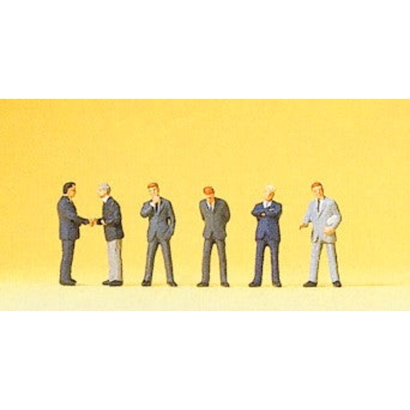 Preisser PR75032 TT:120 Businessmen (6) Figure Set