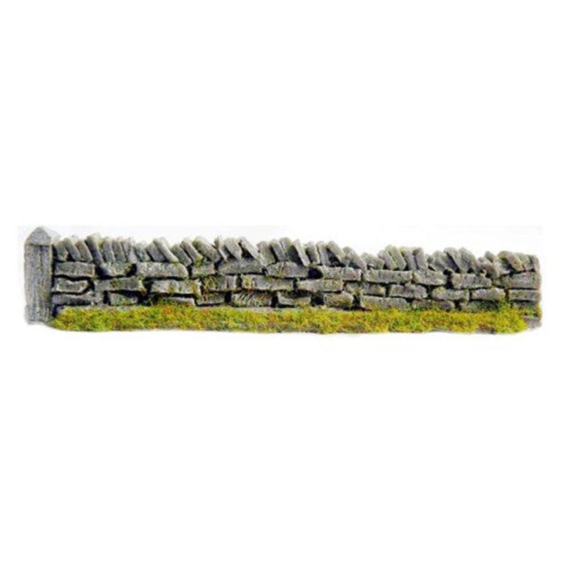 PW1 OO Rough Roadside Walling/End Wall