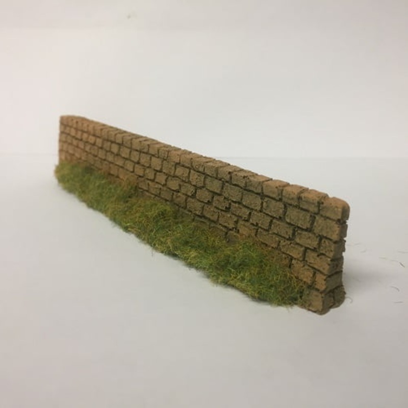 PW3LTRED OO Gauge Light Red Garden Walling