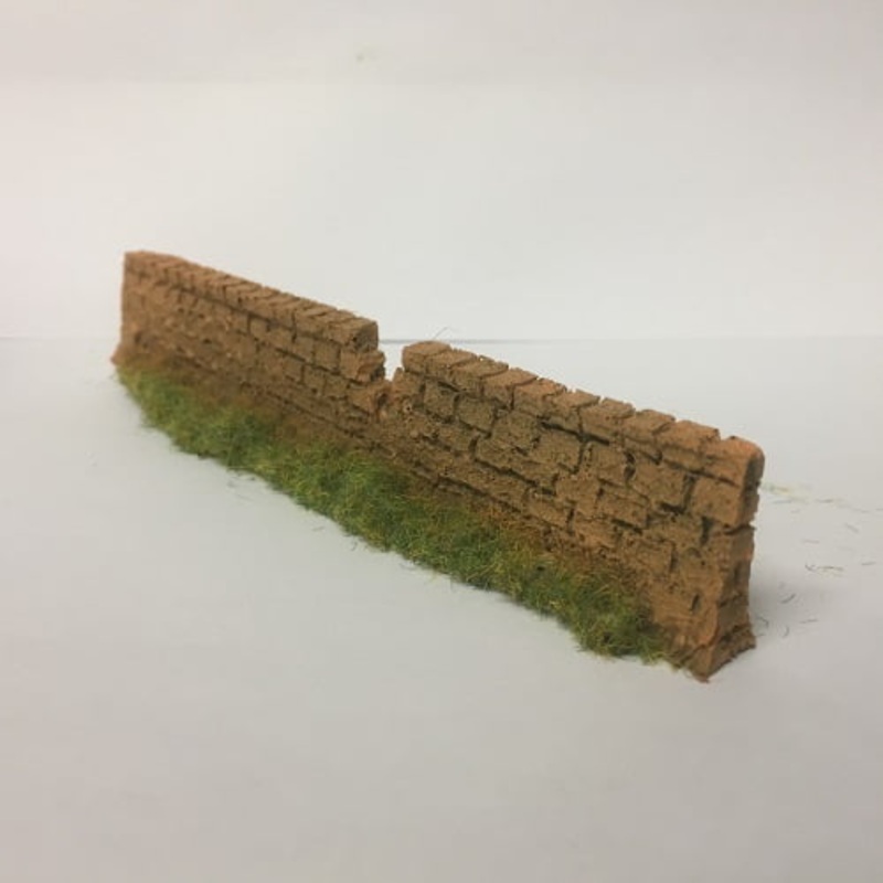 PW3LTREDDAM OO Light Red Damaged Garden Walling