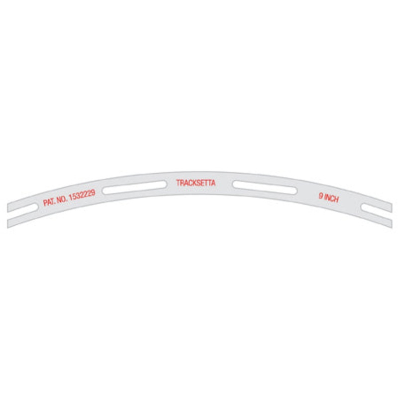 Tracksetta N Gauge 9 Radius Template