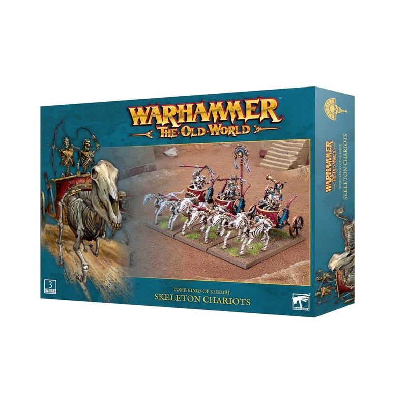 Warhammer Old World Tomb Kings Skeleton Chariots PRE-ORDER RELEASE 16th MARCH 2024