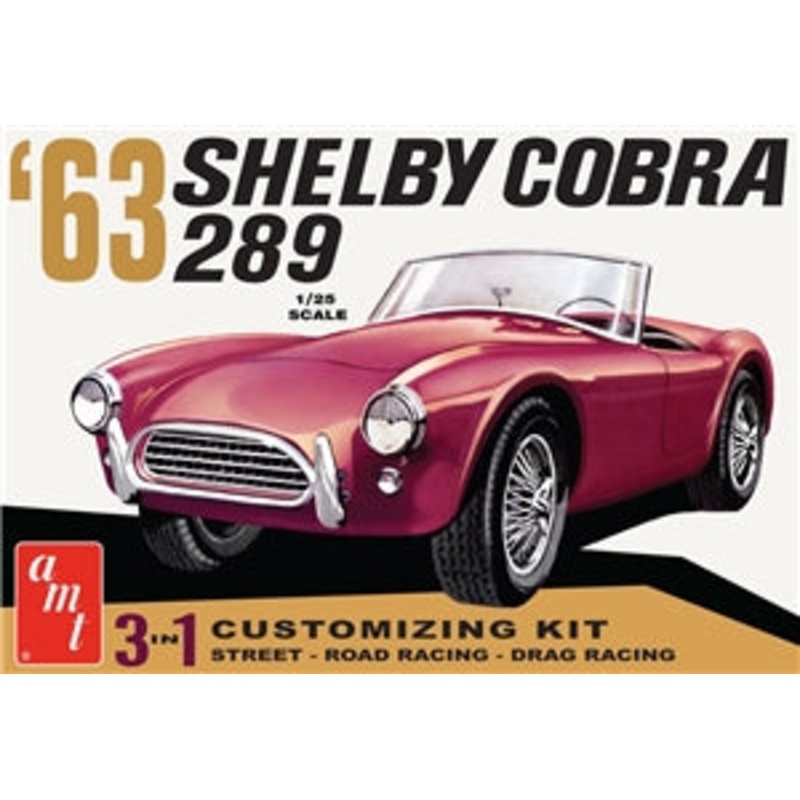 AMT 1:25 1963 Shelby Cobra 289