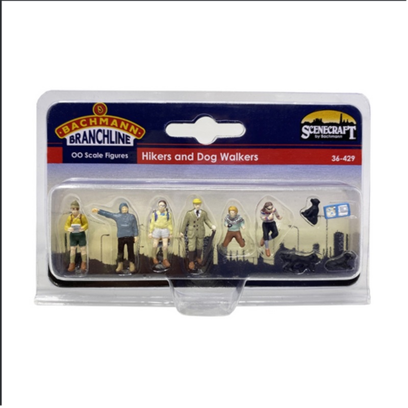 Bachmann Branchline Hikers and Dog Walkers 36-429