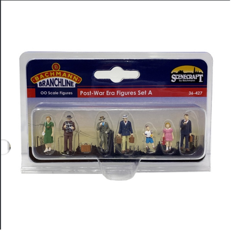 Bachmann Branchline Post-War Era Figures Set A 36-427