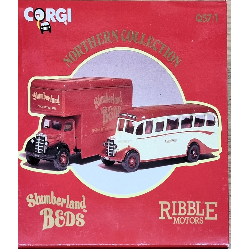 Corgi Northern Collection – Ribble Motors & Slumberland Beds Q57/1
