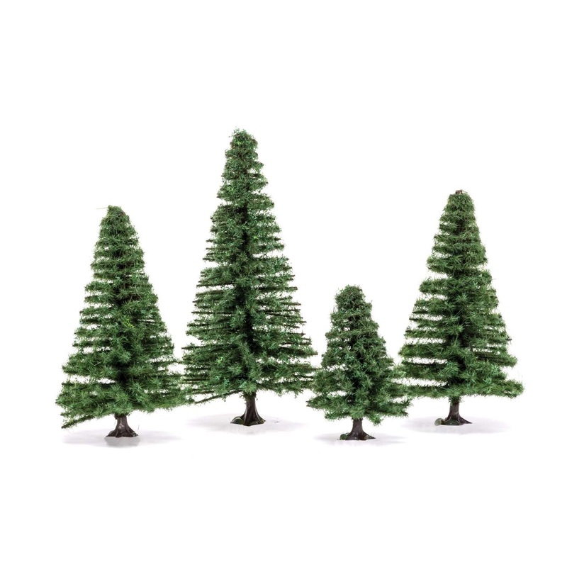 Fir Trees 4-8cm x4pcs
