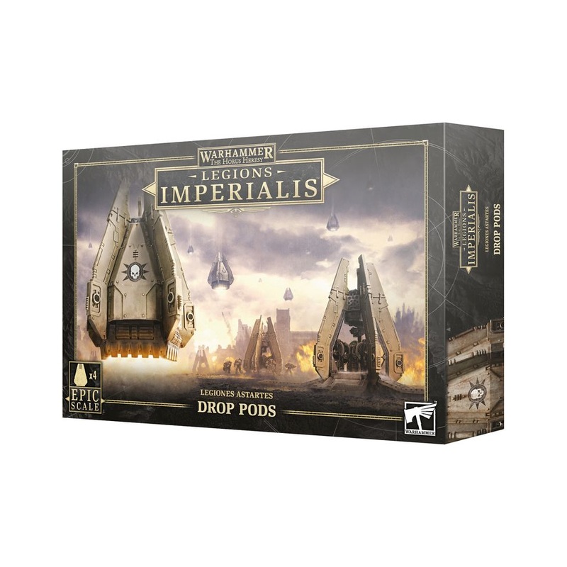 Legions Imperialis Legiones Astartes Drop Pods PRE-ORDER RELEASE 13th APRIL 2024