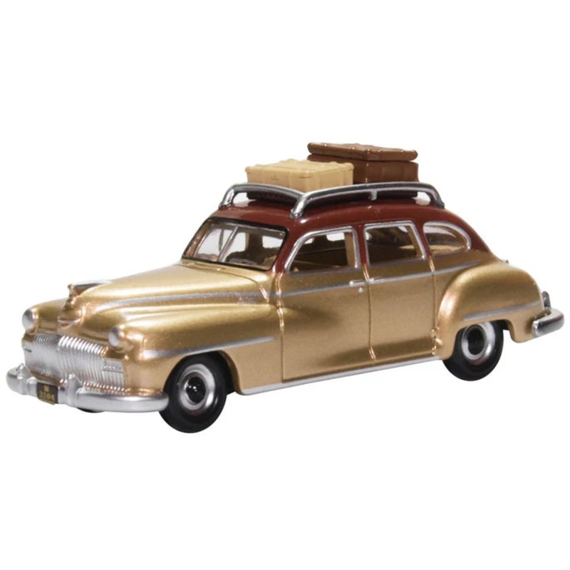 Oxford Diecast Desoto Suburban 1946 Rhythm Brown/trumpet Gold