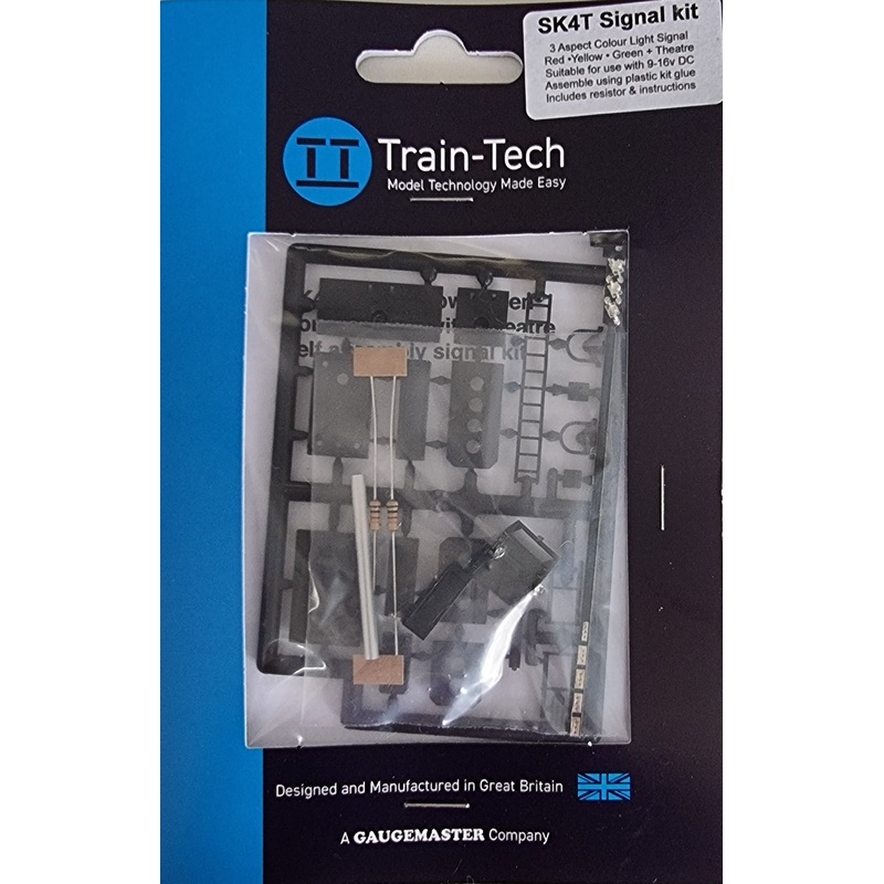 Train Tech SK4T OO ScaleSIGNAL KIT (THEATRE INDICATOR) 3 ASPECT HOME DISTANT