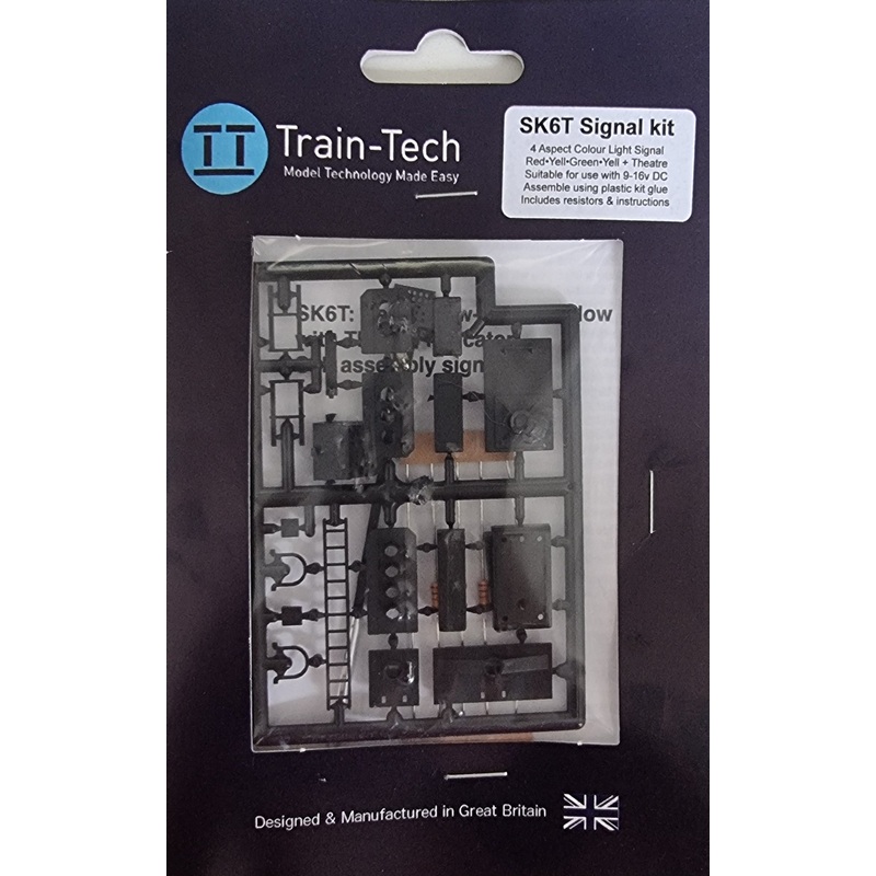 Train-Tech SK6T OO Gauge Signal Kit (Theatre Indicator) 4 Aspect Outer Distant