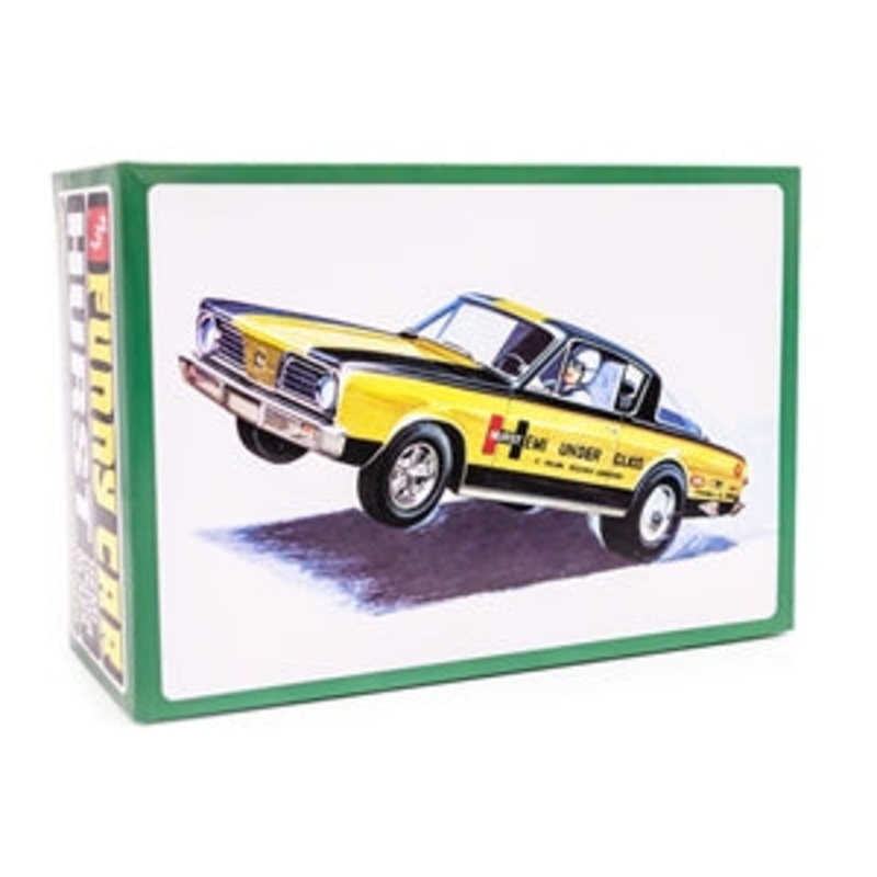 AMT 1:25 Funny Car Hurst Hemi Under Glass Barracuda Wheelstander