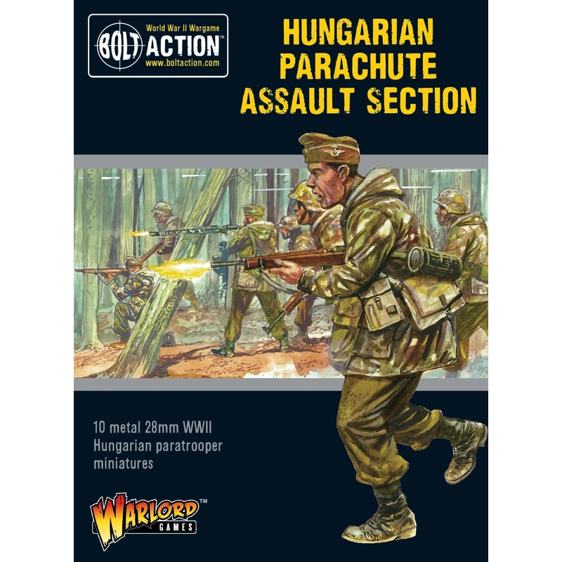 Bolt Action Hungarian Parachute Assault Section