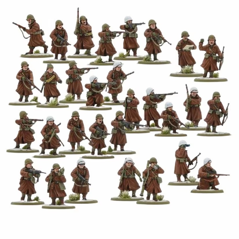 Bolt Action US Army Infantry Platoon (Winter)